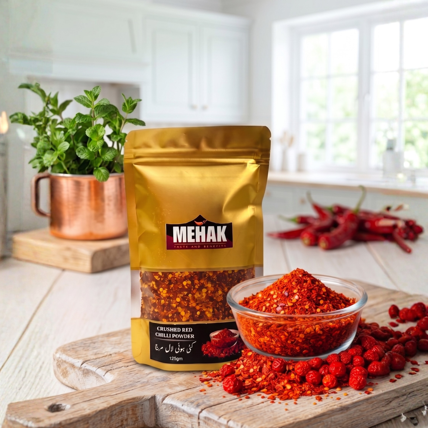 Crushed Red chilli Powder (Kuti hue lal mirch)